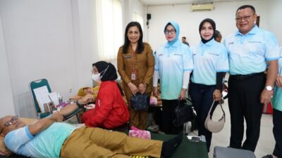 Gelar Donor Darah, Bank Kalbar Diapresiasi OJK