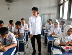 Wapres Tinjau Program Makan Bergizi Gratis di Depok