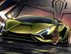 Lamborghini Sian: Mobil Hybrid Pertama Lambo dengan Performa Mesin V12 6,5 Liter