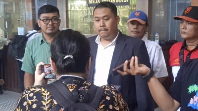 Koordinator PMII, Mochammad Chabibi Syafi’udin.